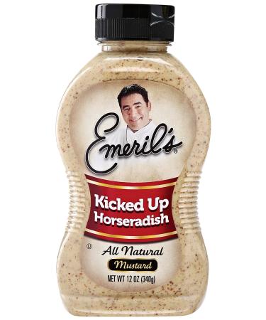 Emeril 's Mustard, Kicked Up, Horseradish, 12 Fl Oz