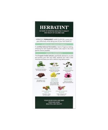 Herbatint 4R Copper Chestnut Permanent Haircolor Gel - 4.56 oz | Buy Internationally for Rich Non-Toxic Color - Buy Online on SooperMarket.com