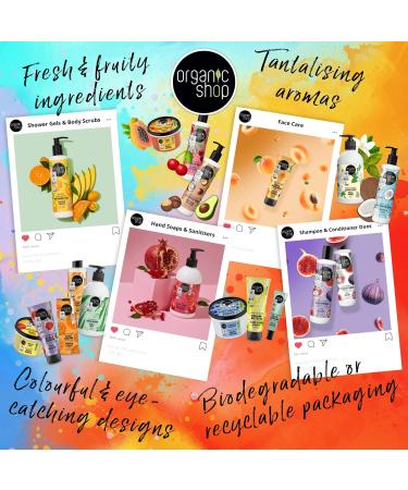 Organic Shop Hydrating Bellini Please! Body Scrub Watermelon & Peach (250ml) Watermelon & Peach 251 g (Pack of 1) - Buy Online on SooperMarket.com