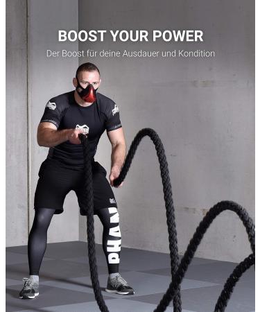 Phantom Athletics Training Mask - Boost Endurance & Performance in Sports | Red S - International Shipping Available - Buy Online on SooperMarket.com