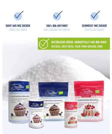 Buy Calorie-Free Organic Erythritol Sweetener - Vegan Zero-Calorie Sugar Substitute - 440g Pack - Buy Online on SooperMarket.com