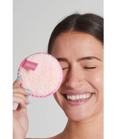 Skin Gym Reusable Makeup Remover Pad Set - Chemical-Free Eco-Friendly Towels for Mascara, Eyeliner, Foundation, Lipstick - 3 Piece Set - Buy Online on SooperMarket.com