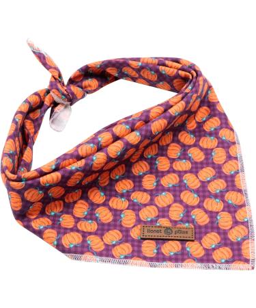Lionet Paws Halloween Dog Bandana - Triangular Scarf for Small Medium & Large Dogs - Pumpkin Design (Pack of 1) - Buy Online on SooperMarket.com