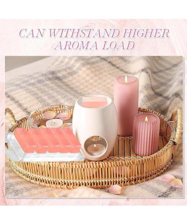 Goovafur Wax Melting Containers - 100 Empty Candle Containers for Homemade Wickless Cake Candles | Premium Wax Melting Packaging - Buy Online on SooperMarket.com