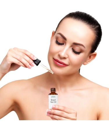 100% Pure & Natural Brazil Nut Oil - Unrefined Cold-Pressed for Face Skin Hair & Nails - Reduce Breakage & Even Skin Tone - Therapeutic Massage Oil - Buy Online on SooperMarket.com