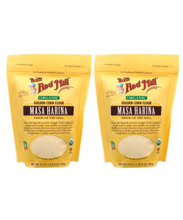 Organic Masa Harina Flour Bundle. Includes Two Packages of Bobs Red Mill Masa Harina Flour! Each Bag Has 24 oz of Bobs Red Mill Organic Masa Harina Corn Flour! Comes witha BELLATAVO Fridge Magnet!