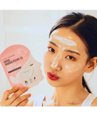 Soo AE Diamond Brightening Peeling Gel Sachet - Gentle Exfoliator with Vitamin C & E | Brightening Gommage | Made in Korea | 6 EA - Buy Online on SooperMarket.com