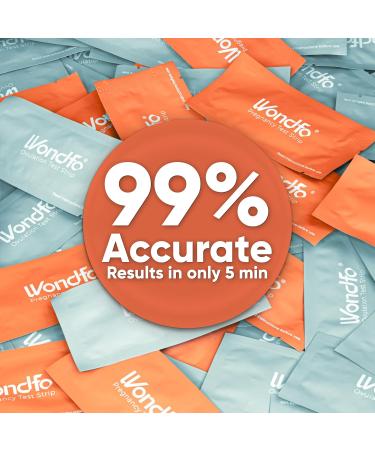 Wondfo 40 Ovulation Test and 10 Pregnancy Test Strips with 50 Cups Kit Rapid Test Detection for Home Self-Checking Urine Test 40 LH + 10 HCG New Batch - Buy Online on SooperMarket.com
