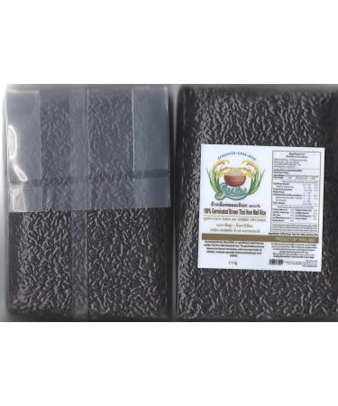 GABA Rice 1kg - 100% Germinated Brown Thai Jasmine Rice (Black HOM-Nil) - Buy Online on SooperMarket.com