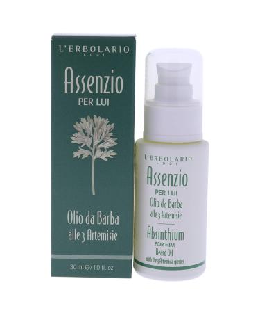 L'Erbolario Absinthe for Him Beard Oil 1 Pack (1 x 30 ml)