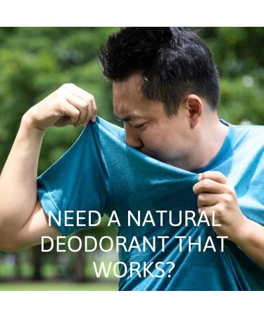 MNSC Mountain Man Deodorant - All-Natural Magnesium & Activated Charcoal Formula for Sensitive Skin - Aluminum-Free & Baking Soda-Free - Made in USA - Buy Online on SooperMarket.com