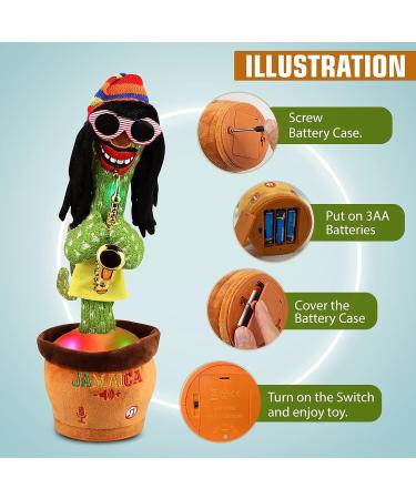 Ava's Toys Dancing Cactus Voice Recorder - Singing and Dancing Talking Toy - Buy Online on SooperMarket.com