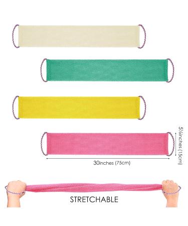 8 Pack African Exfoliating Net Back Scrubber Shower Bulk Pack - Wholesale Multi-Pack for Deep Cleaning Massages - Buy Online on SooperMarket.com