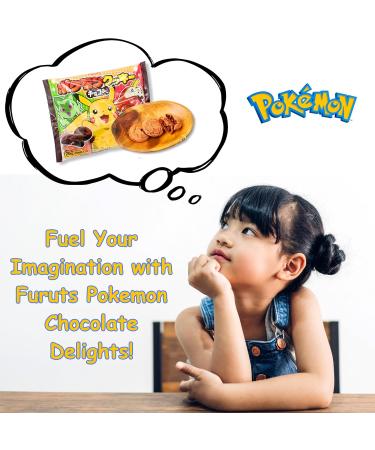 Furuta Pokemon Cookies Chocolate Flavour 126g - Buy Online on SooperMarket.com