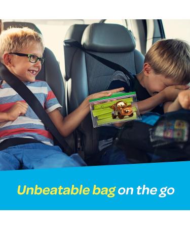 Ziploc Snack Bags with Grip 'n Seal Technology - 66 Count, Pixar Designs | On-the-Go Freshness, Easy Open/Close - Buy Online on SooperMarket.com