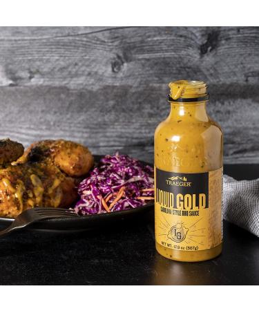 Traeger Liquid Gold BBQ Sauce - Premium BBQ Sauce for Grilling and Smoking - Buy Online on SooperMarket.com