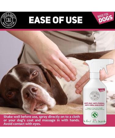 Cooper And Gracie Antibacterial Anti Fungal Itchy Dog Spray - Itch Sooth - Animal Skin Itch 250ML - Buy Online on SooperMarket.com