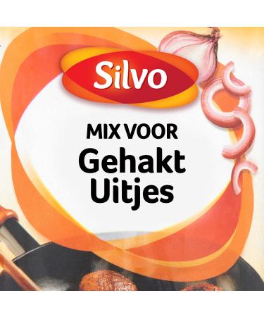 SILVO Meatballs with Onions Spice Mix (Gehakt Uitjes) 40gr | 6 Pack