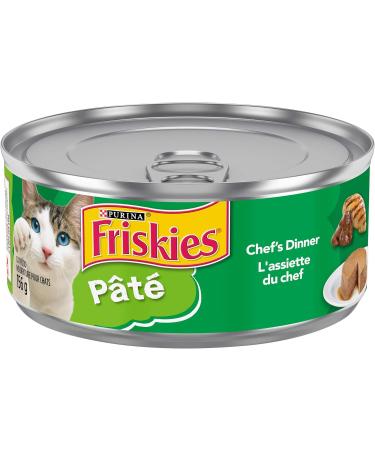 Friskies Pate Chef's Dinner Wet Cat Food | Purina Friskies Ocean Delights Cat Food Variety Pack (24 Cans) Wet Cat Food + Ocean Delights Cat Food - Buy Online on SooperMarket.com