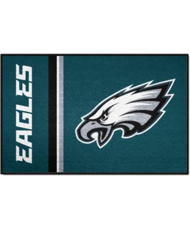 FANMATS 8246 Philadelphia Eagles Starter Mat Accent Rug - 19in. x 30in. | Sports Fan Home Decor Rug and Tailgating Mat Uniform Design
