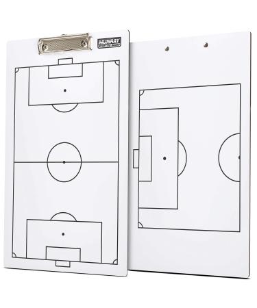 Murray Sporting Goods Dry Erase Double-Sided Soccer Coaches Clipboard