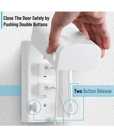 Bates - Baby Safety Outlet Cover Box  Outlet Covers Baby Proofing  Plug Covers for Electrical Outlets  Baby Proof Outlet Covers  Socket Covers for Outlets  Child Proof Outlet Cover  Outlet Box Cover - Buy Online on SooperMarket.com