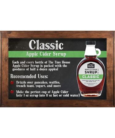 Tiny House Classic Apple Cider Syrup - Handmade Concentrated Cider from Fresh Pressed Apples 8oz - Buy Online on SooperMarket.com