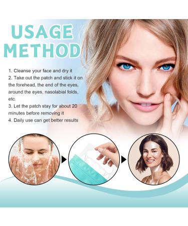 Face Wrinkle Patches Face Lifting Patches Face Lift Tape Anti Wrinkle Patches Reusable Silicone Wrinkle Pads Face Tape For Wrinkles Silicone Face Patches for Skin Lines Prevention - Buy Online on SooperMarket.com