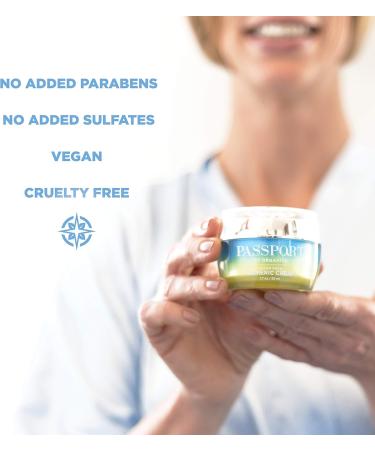 Clear Face Turmeric Cream - Lightweight Anti-Aging Face Cream for Sensitive Skin with Vitamin E & Aloe Vera - 1.7oz - Best Everyday Face & Neck Moisturizer - Buy Online on SooperMarket.com