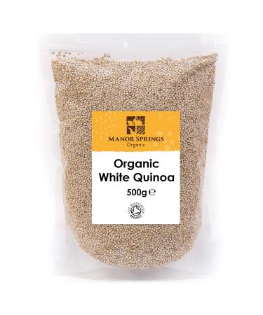 Organic White Quinoa 500g by Manor Springs Organic