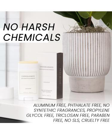 Jasmine & Rose Travel Size Natural Deodorant - Aluminum Free - 0.75 Fl Oz - Non-Toxic & Cruelty-Free - Buy Online on SooperMarket.com