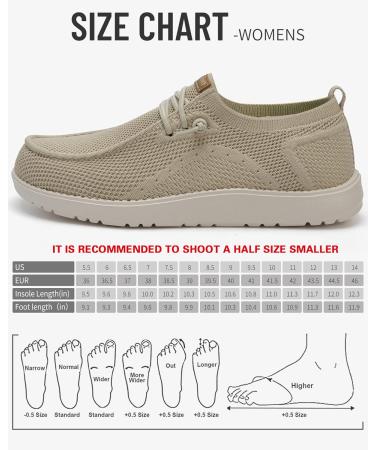 ITAZERO Women's Wide Walking Shoes - Slip On Loafer with Arch Support | Diabetic Women's Shoes Wide Width 11 Wide Beige - Buy Online on SooperMarket.com