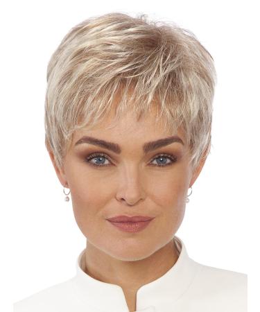 Lofty wig Carina made of high-quality synthetic hair looks like real hair streaked in sand mix