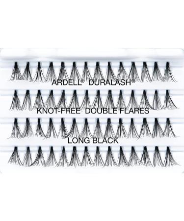 Ardell Double Individuals Long Black Eyelashes (Knot Free) - 56 Reusable Single Lashes | Natural Real Hair - Buy Online on SooperMarket.com