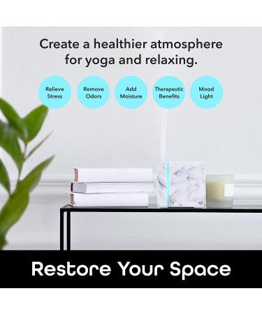 Smart WiFi Essential Oil Diffuser & Humidifier - 200ml Ultrasonic, Alexa & Google Home Compatible - Voice Control, LED Lights, Timer - Easy App Setup - Buy Online on SooperMarket.com
