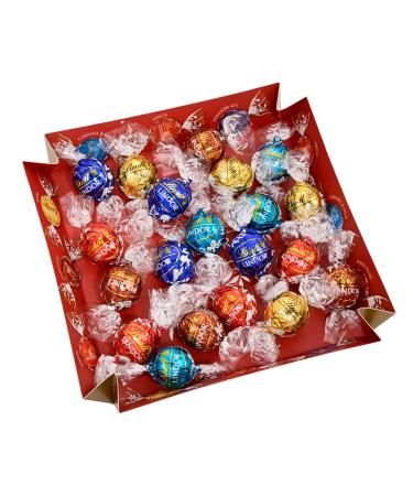 Buy Lindt Lindor Chocolate Balls 250g | Milk White Salted Caramel & Hazelnut | Premium Praline Gift Mix - International Shipping - Buy Online on SooperMarket.com