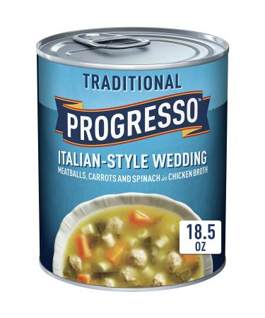 Progresso Traditional, Italian-Style Wedding Soup, 18.5 oz. (Pack of 12)