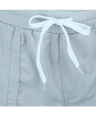 Ronony Women's Sports Shorts - Casual Running Pants Pajama Shorts with Pockets & Cord Stain | 3XL Gray - Buy Online on SooperMarket.com