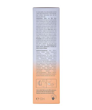 ISDIN Fotoprotector Fusion Fluid Mineral SPF 50 - 100% Mineral Sunscreen for Sensitive Skin | 50ml International Shipping - Buy Online on SooperMarket.com