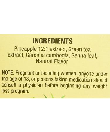 Only Natural Tea Pineapple Extract & Garcinia Cambogia Tea Bags - 20 Count - Buy Online on SooperMarket.com