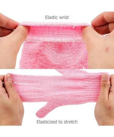 Healifty 6 Pairs Exfoliating Gloves for Body Shower - Bath and Shower Scrubber Gloves for Women - Buy Online on SooperMarket.com
