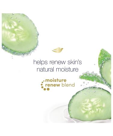 Dove Go Fresh Cucumber and Green Tea Body Wash 12 oz - Revitalizing and Nourishing Formula, Washes Away Bacteria - Tea Tree Scent - Pack of 1 - Buy Online on SooperMarket.com