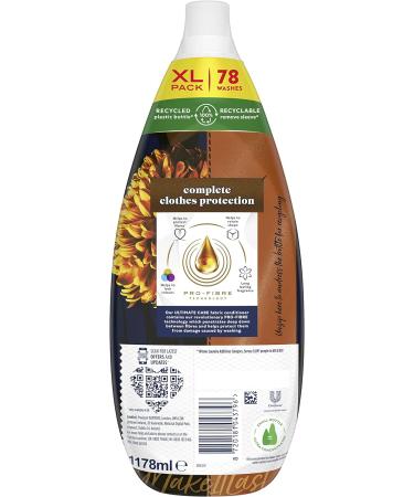 Comfort Perfume Deluxe Heavenly Nectar Fabric Conditioner 1.178L - Ultra Concentrated | White | Long Lasting Fragrance - Buy Online on SooperMarket.com