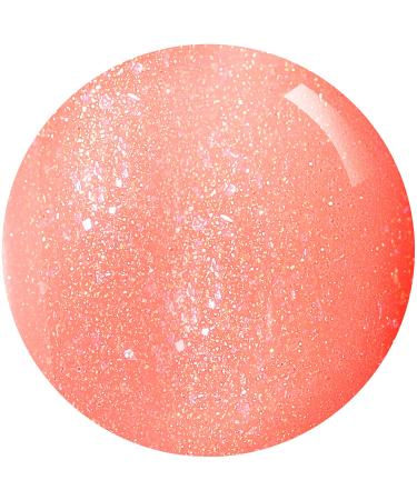 AIMEILI Peach Glitter Shimmery Gel Nail Polish 10ml - Soak Off UV LED Nail Lamp Gel Polish for Sparkly Natural Nail Art - Buy Online on SooperMarket.com