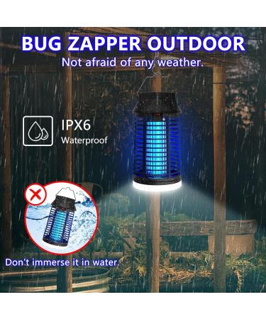 15W UV Mosquito Trap - Electric Insect Catcher with LED & Remote Control | Effective Indoor & Eaves Fly Trap - Buy Online on SooperMarket.com
