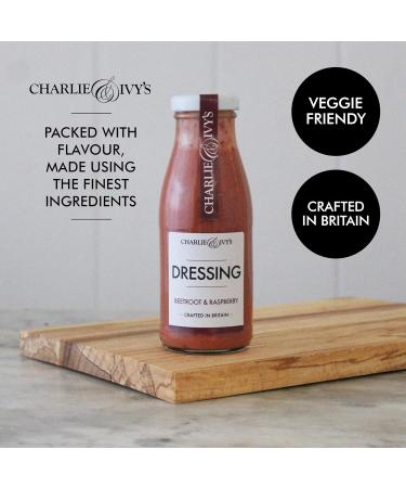 Charlie & Ivy's Beetroot & Raspberry Dressing 250ml - Delicious Flavor for Salads and More - Buy Online on SooperMarket.com