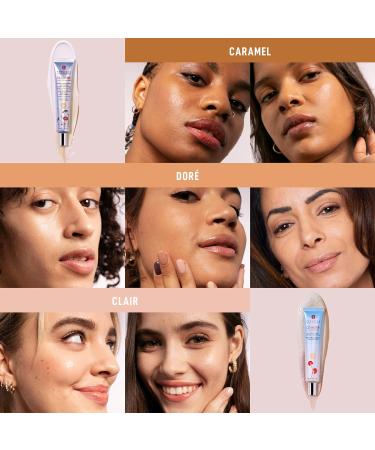Erborian Korean CC Cream Skin Perfector SPF25 - Clair 45 ml & CC Cream with Centella Asiatica Lightweight Skin Perfector Tinted Moisturiser and Brightening Face Cream - 15ml - Buy Online on SooperMarket.com