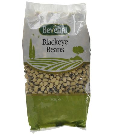 Bevelini Blackeye Beans 500 g 500 g (Pack of 1)