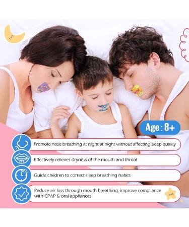 Sleep Mouth Strips 90 Pcs - Gentle Mouth Tape for Mouth and Snoring, Stop Snoring with Better Nose Breathing - Sleep Aids - Buy Online on SooperMarket.com