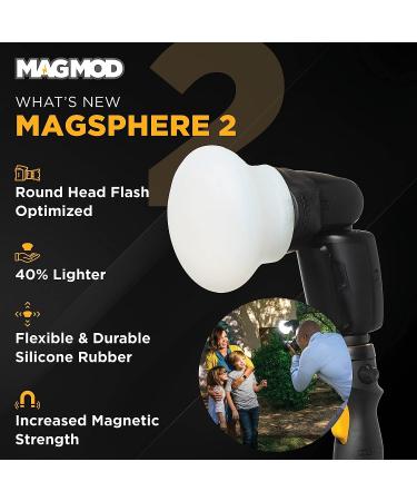 MagMod Starter Flash Kit 2 - Camera Speedlight Diffuser & Magnetic Light Modifier Attachments - MagGrip 2, MagSphere 2, MagGrid 2 - Superior Light Control - Buy Online on SooperMarket.com